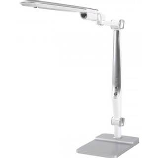 👉 Bureaulamp zilver Led - Aigi Alinox 10w Aanpasbare Kleur Dimbaar Mat 6013919790799