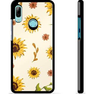 👉 Zonne bloem Huawei P Smart (2019) Beschermende Cover - Zonnebloem