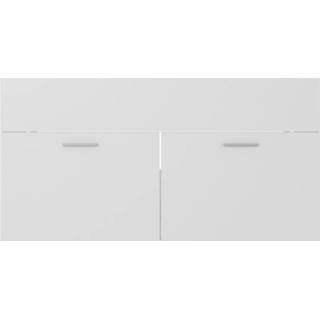 Wastafelkast wit active 90x38,5x46 cm spaanplaat 8720286219850
