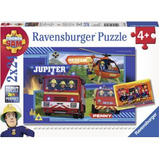 👉 Ravensburger Puzzel Brandweerman Sam 2x24 Stukjes