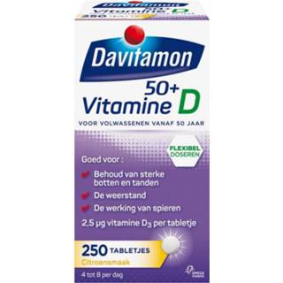 👉 2x Davitamon Vitamine D 50+ 250 tabletten