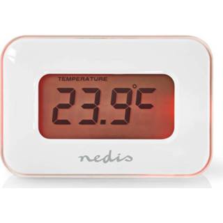 👉 Nedis CLAL110WT Digitale Alarmklok Datum/temperatuur Kleurendisplay