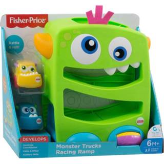 👉 Rammelaar active Fisher Price Monstertrucks Racehelling + 2 en