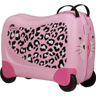 👉 Leopard polypropyleen l Dream Rider roze Samsonite Suitcase L. 5400520051264