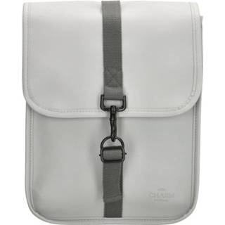 👉 Backpack grijs mid grey polyester neville Charm London Waterproof Mini 8717924955928