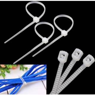 👉 Kabelbinder wit nylon active 10 cm zelfsluitende kabelbinders (1000 stuks inéén verpakking, de prijs is voor 1000 stuks) (wit) 6922274342119
