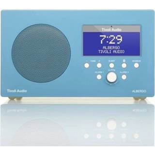 👉 Draagbare radio blauw active Tivoli Audio Albergo