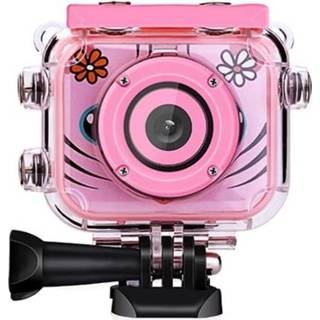👉 Digitale camera roze active kinderen G20 5.0 megapixel 1,77 inch scherm 30m waterdichte HD voor (roze) 6922707197040