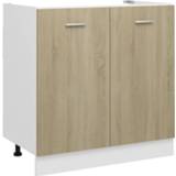 Keuken kast active Keukenkast 80x46x81,5 cm spaanplaat sonoma eikenkleurig 8720286131862