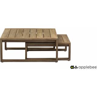 👉 Salon tafel active Apple Bee tuinmeubelen Antigua salontafel | set van 2 8718091515731