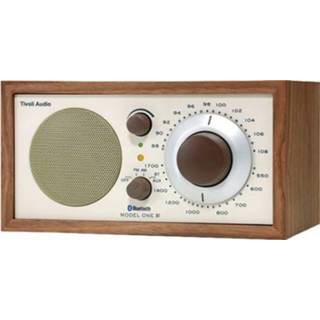 👉 Draagbare radio beige active Tivoli Audio Model One BT Bluetooth Walnut /