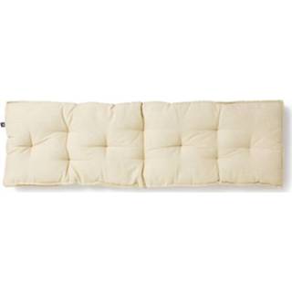 👉 Teak polyester naturel Kussen bankje - 35x120 cm 8716963134264