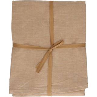 👉 Tafelkleed zandkleurig active rond, bio-katoen, zandkleurig,Ø 180 cm