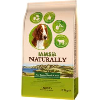 👉 Active 3x Iams Naturally Dog Adult New Sealand Lam&Rijst 2,7 kg 8710255134758