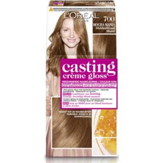 👉 Dag crème active mannen 6x L'Oréal Casting Gloss Haarkleuring 700 Mocha Mania - Middenblond 3600523835805