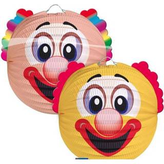 👉 Lampion active clown rond 26 cm 7424948023045