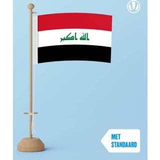 👉 Tafelvlag active Irak 10x15cm | met standaard 7424950531583