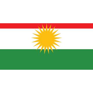 👉 Vlag active Vlaggetje Koerdistan 20x30cm 7424954813821