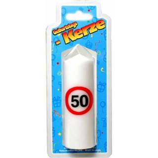 👉 Kaars active 50 jaar geworden van 12 cm