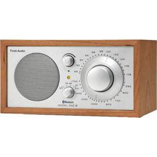 👉 Draagbare radio zilver active Tivoli Audio Model One BT Bluetooth Cherry / Silver