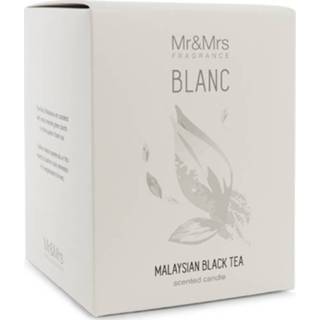 👉 Geurkaars zwart active Mr&Mrs Fragrance Blanc Malaysian Black Tea 250gr 8053288290009
