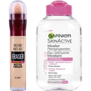 👉 Concealer active Garnier Micellair Water&Maybelline Instant Pakket