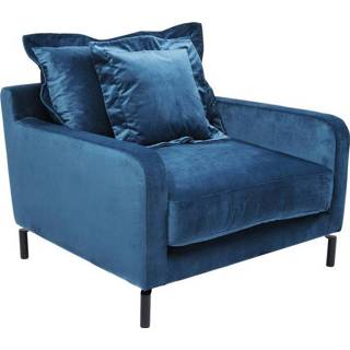 👉 Fauteuil blauw metaal active Kare Lullaby Bluegreen 4025621836834