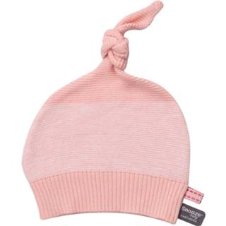 👉 Roze active Snoozebaby Hat Knitted - Light Pink Presents 8717755886873