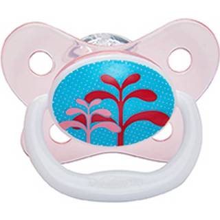 Speen roze active Dr. Brown's Fopspeen Vlindermodel Fase 1 (Plant) - Fopspenen