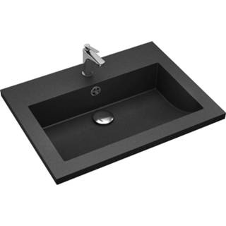 👉 Wasbak active zwart 600x450x120 mm graniet 8718475601173