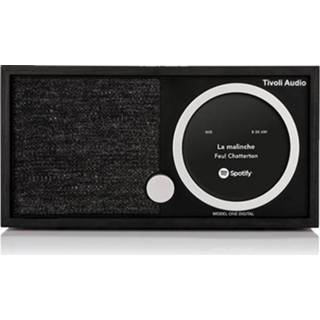 👉 Draagbare radio zwart active Tivoli Audio Model One Digital Black Ash