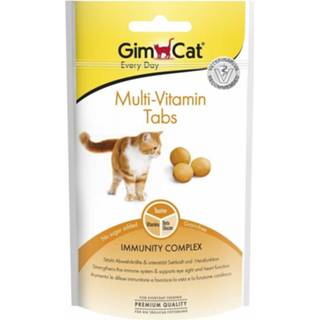 👉 Multivitamine active GimCat Multi Vitamine Tabs 40 gr 4002064418704