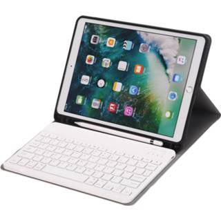 👉 Bluetooth toetsenbord goud active IPad 2020 hoes - 10.2 inch Case met Stylus pen houder 8719793115007