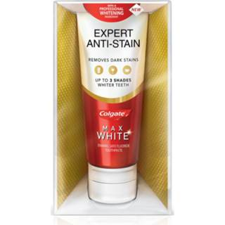 👉 Tand pasta active wit Colgate Tandpasta Max White Expert Anti-Stain 75 ml 8718951286047