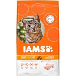 👉 Kattenvoer active Iams Adult Kip 10 kg 8710255125954