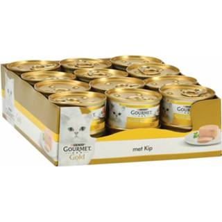👉 24x Gourmet Gold Mousse Kip 85 gr