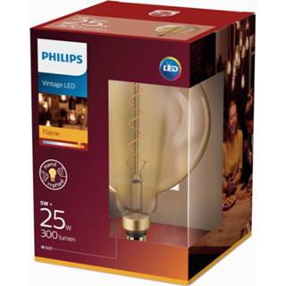 👉 Ledlamp a+ warmwit goud E27 G200 Classic Giant, 2.000K,