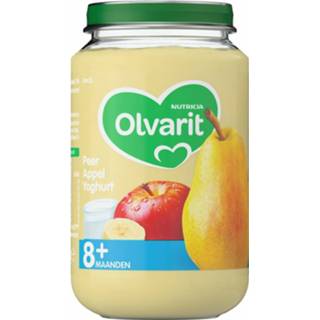 👉 Active Olvarit Fruithapje 8m Peer Appel Yoghurt 200 gr 8591119002907