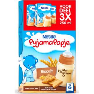 👉 Active Nestle PyjamaPapje Biscuit 3x250 ml 7613036530316