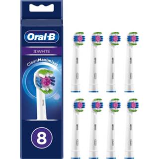 👉 Opzetborstel wit active Oral-B Opzetborstels 3D White 8 stuks 4210201329428