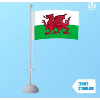 👉 Tafel vlag active Tafelvlag Wales 10x15cm 7430439360315
