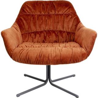 👉 Fauteuil rood oranje metaal active Kare Bristol Rust Red 4025621800309