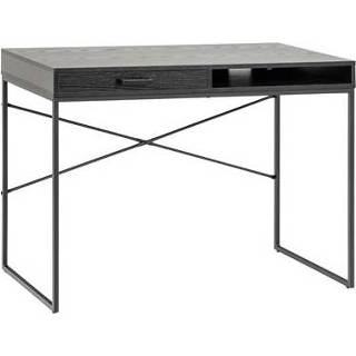 👉 Bureau melamine zwart MOOS Jaxon - Ash 5713941165428