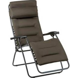 👉 Loungestoel staal taupe Lafuma RSX Clip - 3614210020184
