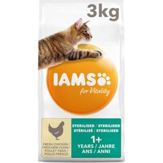 👉 Active 3x Iams Kat Adult Sterilised - Overweight Kip 3 kg 8710255151106