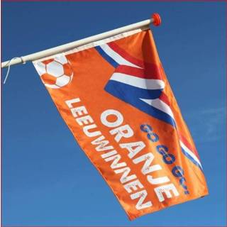👉 Vlag oranje active vrouwen Leeuwinnen dames voetbal 70x100cm 7424953583503