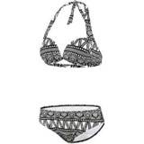 👉 Bikini wit zwart polyamide 44 vrouwen Beco Lady Collection wit/zwart maat 4013368446829