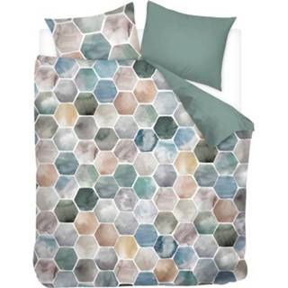 👉 Dekbedovertrek katoen multikleur Snoozing Ace - Tweepersoons 200x200/220 Cm Multi Kleur 8719151091677