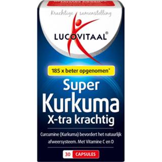 👉 3x Lucovitaal Super Kurkuma X-tra Krachtig 30 capsules
