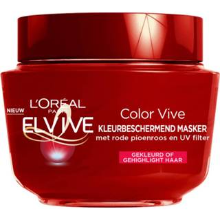 👉 6x L'Oréal Elvive Color Vive Haarmasker 300 ml